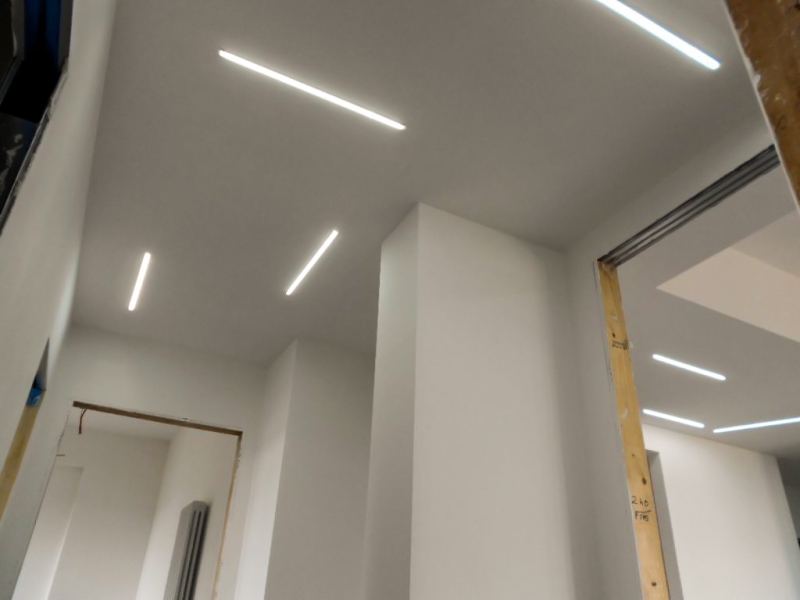 Illuminazione Controsoffitto In Cartongesso : Illuminazione controsoffitti cartongesso